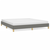vidaXL Posteljni okvir temno siv 180x200 cm blago