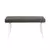 HANAH HOME Trpezarijski set Santiago White Antracite