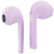 Guess GUTWST26PSU TWS Bluetooth Headphones + Docking Station Purple Classic EST Logo (GUTWST26PSU)
