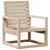 Vrtna stolica 57,5 x 63 x 76 cm od masivne borovine