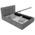 Tapacirani Krevet Cloudy 140/200 cm , siva