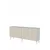 Hanah Home komoda Gumus 180, 180 cm, bela / travertin