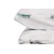 Paradise White Dark Blue Green Ranforce Super King Quilt Cover Set