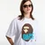 Majice A Bathing Ape Stencil Font Ape Head Relaxed Fit Tee UNISEX White M
