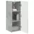 TV zidni ormar Zidne Beton 30 x 31 x 80 cm Konstruirano drvo