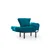 Atelier del Sofa Fotelja Nitta 95x85x70cm Petrolej