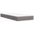 Vidaxl Box spring postelja z vzmetnico taupe 90x200 cm blago
