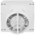 shumee Ventilator za kopalnico Ventis Pure 100 Bela S