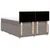 Vidaxl Box spring postelja z vzmetnico taupe 160x200 cm blago