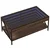 Stolić s beskonačnim LED svjetlima boja hrasta 90x50x38 cm