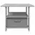 Kava Stol Betonski sivi 77 x 55 x 42 cm Konstruirano drvo