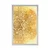 Plakat zlata etno Mandala - 60x90 silver