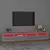 TV ormarić s LED svjetlima boja hrasta sonome 240x35x40 cm