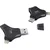 DM Damai USB Flash memorija, 256GB, USB 3.0, Type-C, Lightning, Crna