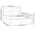 Vidaxl Box spring postelja z vzmetnico temno rjava 180x200 cm blago