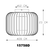 Globo 15758D - Plafonsko svetlo ALFRED 1xE27/40W/230V prečnik 28 cm