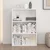 Hanah Home polica za knjige Adel 2 Shelf, 60 cm, bela