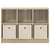 Kreveta s ladicama Sonoma hrast 88,5 x 27,5 x 63,5 cm