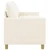 Sofa Krem 156 x 81 x 87,5 cm Tkanina