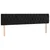 Krevet box spring s madracem crni 120 x 190 cm baršunasti