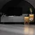 Hanah Home TV komoda Tenon, 213,2 cm, antracit / zlatna