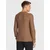 Solid Pulover 21104152 Rjava Regular Fit