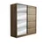 Hanah home Ormar Kale 180x210x52cm Bež