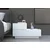 Hanah Home noćni ormarić Kayra, 70 cm, beli