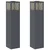 Solarna LED svjetlost za stazu 2 pcs Topla bijela