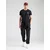 ALPHA INDUSTRIES Majica črna/bela