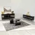 HANAH HOME Komoda Nice Black Fume