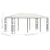 Vidaxl Paviljon 3x6 m krem blago