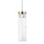 Zuma Line P0389-01D-F7AC - Kristalni luster na sajli GEM 1xG9/28W/230V