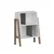 Hanah Home polica za knjige Venaro Small, 60 cm, bela / orah