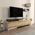 Hanah Home TV Komoda Tammy, 180x54x36,8 cm, Belo-Hrast