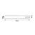Rabalux Pametno svetlo Bath2, LED 15W, L70cm