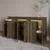 HANAH HOME Komoda Beliz Antique Walnut