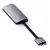 Dvojni multimedijski adapter Satechi Type-C, svetlo siv