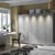 PAX / GULLABERG Kombinacija garderobera, tamnosiva/tamnosiva, 250x60x201 cm