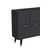 Hanah Home Konzolni sto Quart Salkim, 120x80x29.6 cm, Antracit