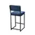 HANAH HOME Barska stolica Retro Navy Blue