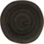 CHURCHILL Stonecast Iron Black plitev krožnik, organski, premer: 210 mm (12 kos)