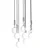 Open Design OR85327 - Luster na sajli ERO 8xG9/8W/230V sjajni hrom