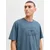 JACK & JONES Majica JJEDenver marine/bela