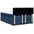 VIDAXL Box spring postelja z vzmetnico modra 140x190 cm blago