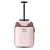 Kufor na kolieskach so sedátkom pre dieťa Carry-On Suitcase With Child Seat Luggage Eazy Sorbet Beaba 2v1 s prídavnými kolieskami pre stabilitu 22 l nosnosť až 100 kg ružový BE946006