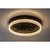 Rabalux 71523 - LED prigušiva stropna svetiljka TIMMO 24W/230V 3000-6500K prečnik 40 cm crna +daljinski upravljač