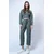 Trend Alacati Stili Ženski komplet duks i pantalone Alc-X13268, Zeleni