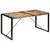 Vidaxl Jedilna miza 160x80x75 cm trden predelan les
