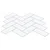 Pločica riblja kost 20 pcs Bijela siva 30 x 30 cm